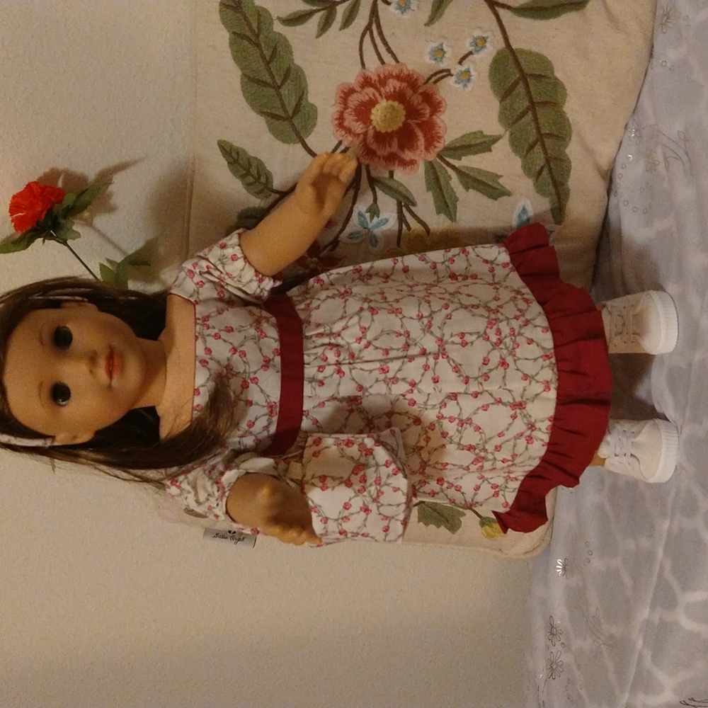 Handmade dress for 18" dolls.